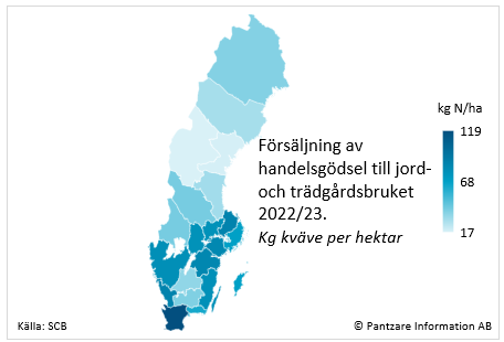 Karta Sverige