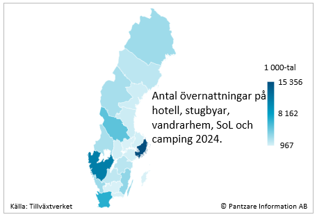 Karta Sverige