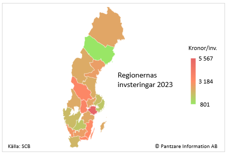 Karta Sverige