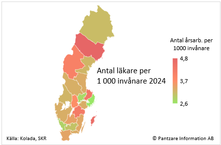 Karta Sverige