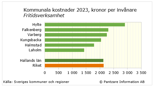 Diagrams bild Fritidsverksamhet