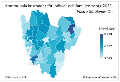 Diagrams bild Individ- och familjeomsorg