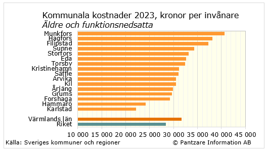 Diagrams bild Äldre och funktionsnedsatta